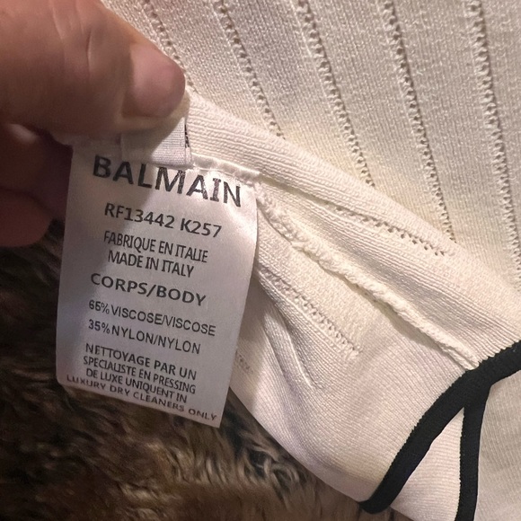 Balmain Body Woman Black - Picture 12 of 13